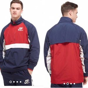 nike archive half zip